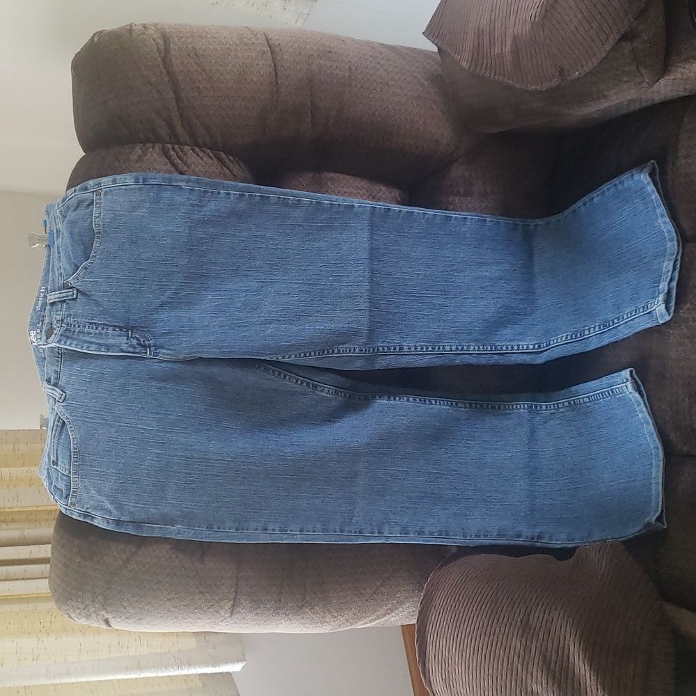 NWT Lee Riders Classic Straight Leg Jeans Sz 10P - Picture 3 of 10
